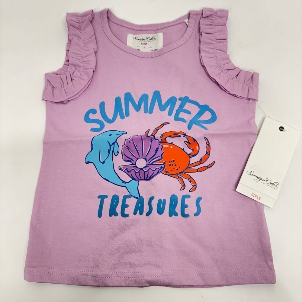 Sovereign Code Girls Tank top Lilac